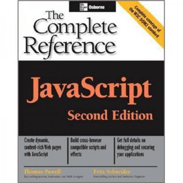 JavaScript: The Complete Reference, Second Edition