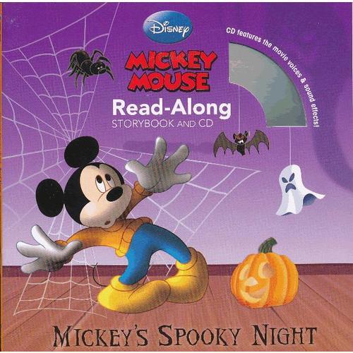 Read-Along系列：Mickey’s Spooky Night 米奇的惊魂夜(书+CD) 