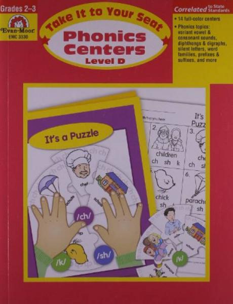 Take It to Your Seat Phonics Centers, Grades 2-3