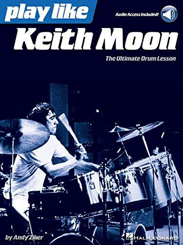 Play Like Keith Moon Drums Book/Audio Online