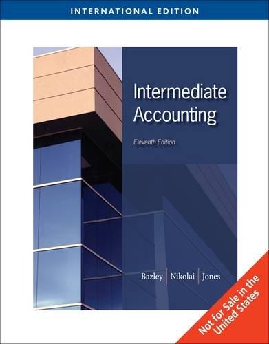 Intermediate Accounting Update