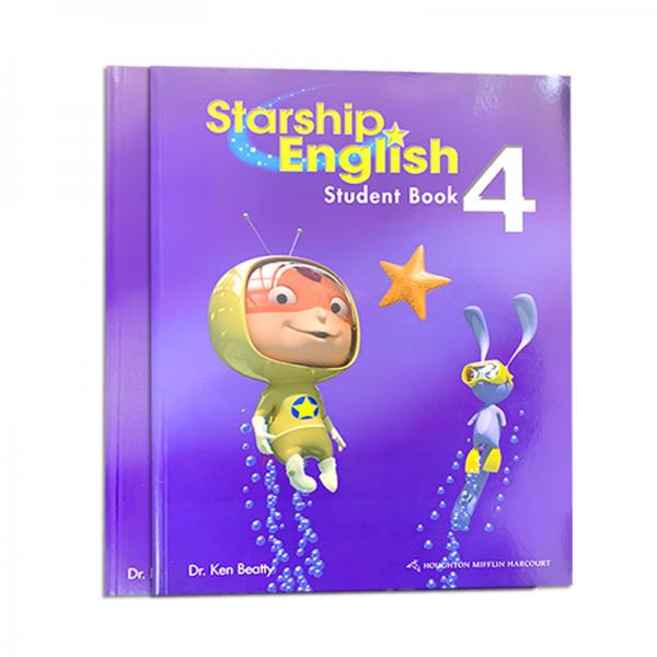 星空英语+外星兔子访地球国际英语家庭教育系列图书4级1书+1练习册+CD