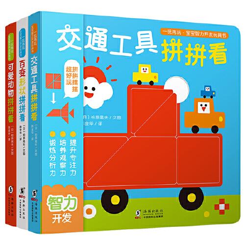 一玩再玩·寶寶智力開(kāi)發(fā)玩具書(shū)（套裝共3冊(cè)）