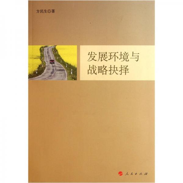 發(fā)展環(huán)境與戰(zhàn)略抉擇