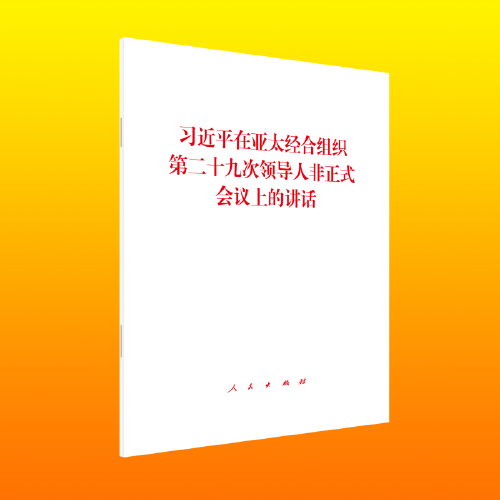 习近平在亚太经合组织第二十九次领导人非正式会议上的讲话