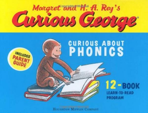 Curious George Curious about Phonics  好奇猴好奇拼音 英文原版