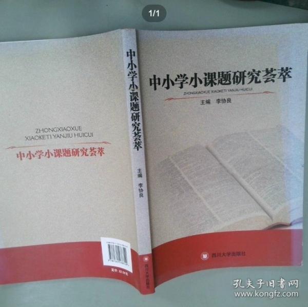 中小學(xué)小課題研究薈萃