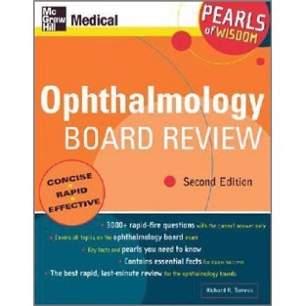 Ophthalmology Board Review: Pearls of Wisdom, Second Edition