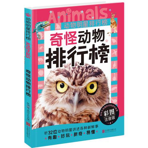 動(dòng)物明星排行榜：奇怪動(dòng)物排行榜