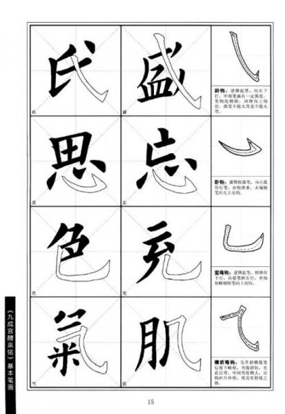 历代名碑法帖技法教程：欧阳询·九成宫醴泉铭