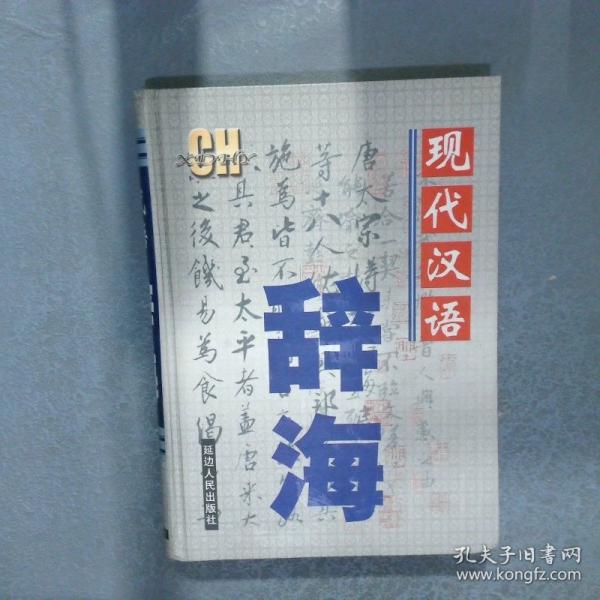 現(xiàn)代漢語辭海