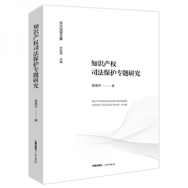 知識(shí)產(chǎn)權(quán)司法保護(hù)專題研究