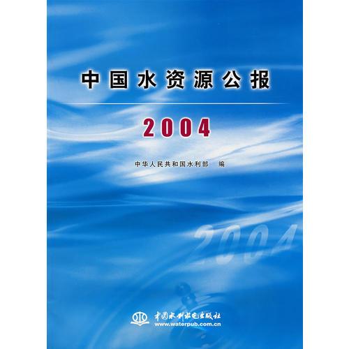 中国水资源公报（2004）