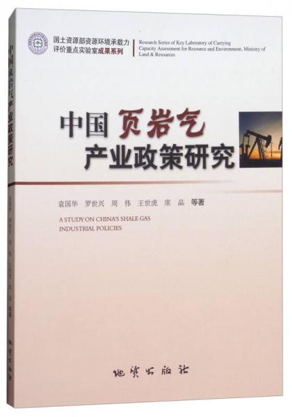 中国页岩气产业政策研究