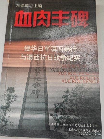 血肉豐碑:侵華日軍滇西暴行與滇西抗日戰(zhàn)爭紀(jì)實(shí)