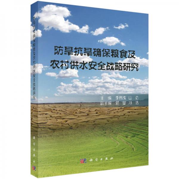 防旱抗旱確保糧食及農(nóng)村供水安全戰(zhàn)略研究