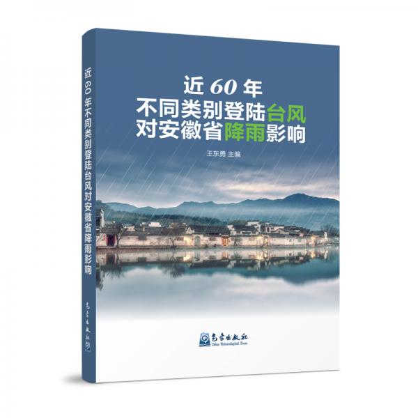近60年不同類別登陸臺(tái)風(fēng)對(duì)安徽省降雨影響