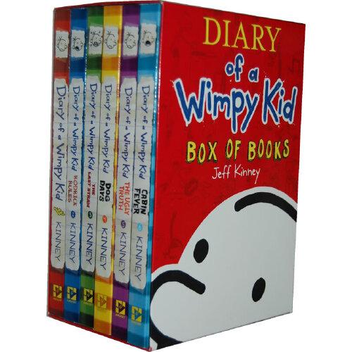 Diary of a Wimpy Kid - (Boxed Set Books #1-6) 小屁孩日記套裝（美國版，1-6）