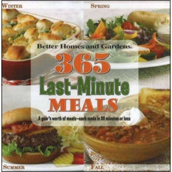 365 Last-Minute Meals 365道速成食譜 