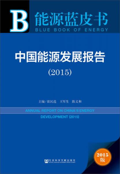 能源蓝皮书：中国能源发展报告（2015）