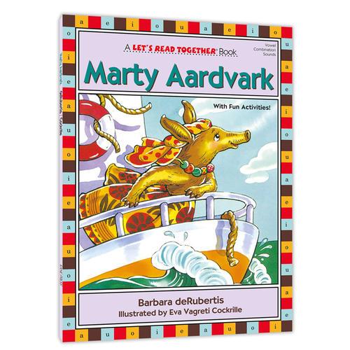 自然拼读一起学：土豚马蒂（元音组合ar） Let‘s Read Together: Marty Aardvark