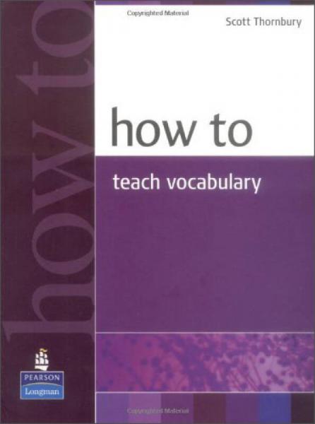 How to Teach Vocabulary 如何教詞匯