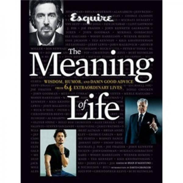 Esquire The Meaning of Life[君子:生命的意义]