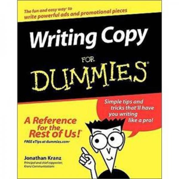 Writing Copy for Dummies