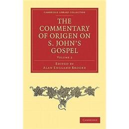 TheCommentaryofOrigenonS.John'sGospel(CambridgeLibraryCollection-Religion)(Volume2)