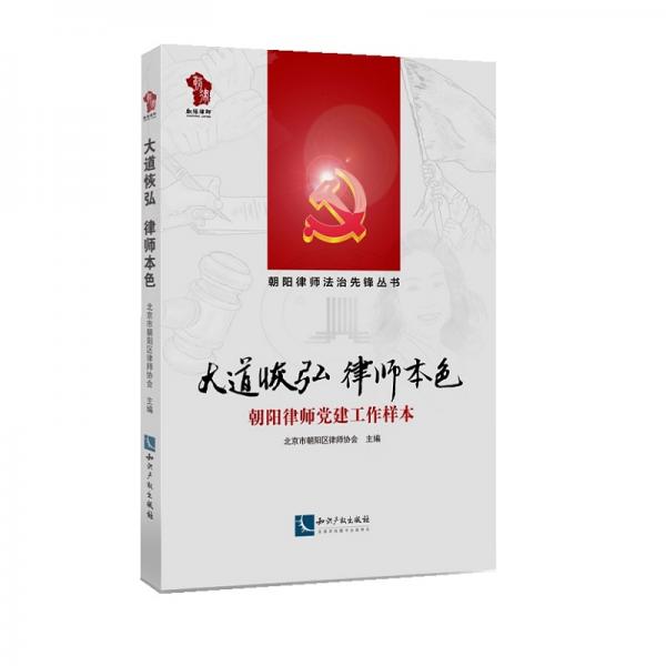 大道恢弘律师本色——朝阳律师党建工作样本