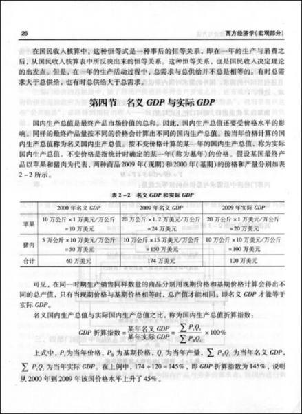 ：西方经济学
