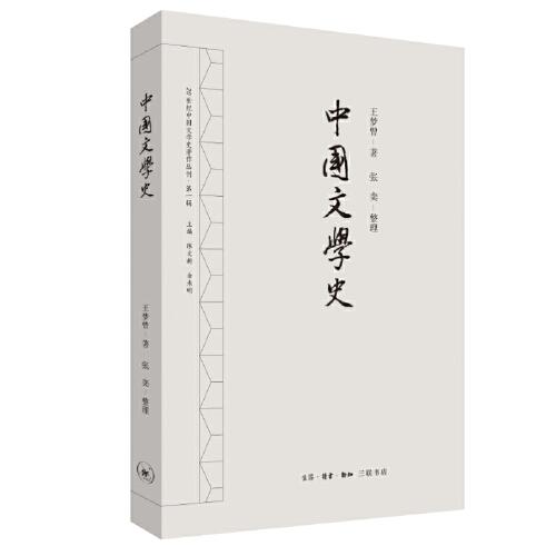 中國文學(xué)史（20世紀(jì)中國文學(xué)史著作叢刊·第一輯）