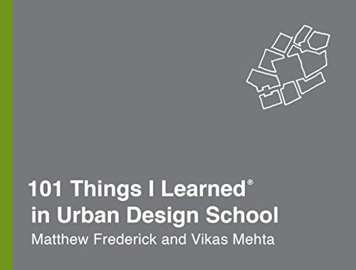 101 Things I Learned? in Urban Design School