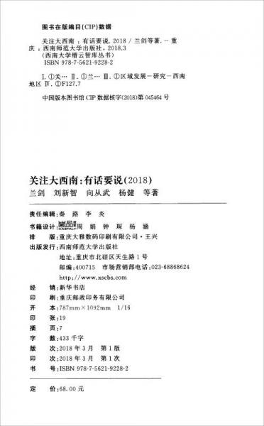 关注大西南：有话要说