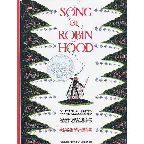 The Song of Robin Hood 罗宾·胡德之歌（精装）1948年凯迪克银奖 9780618071869