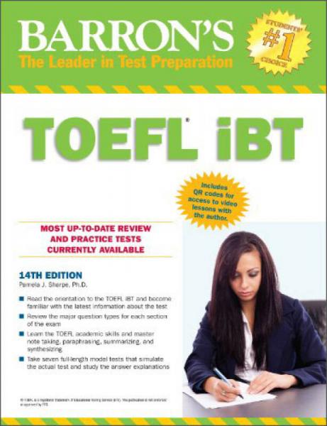 Barron's TOEFL iBT, 14th Edition