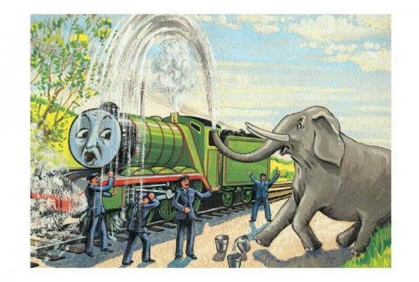 托马斯和朋友原著绘本 爱闯祸的小火车