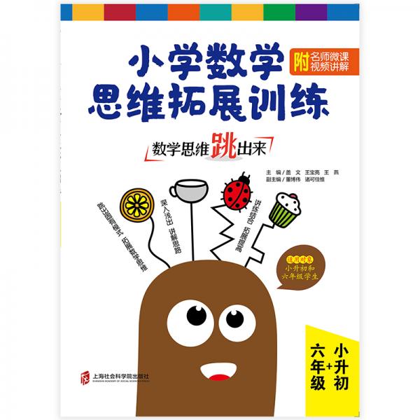 数学思维跳出来：小学数学思维拓展训练六年级+小升初