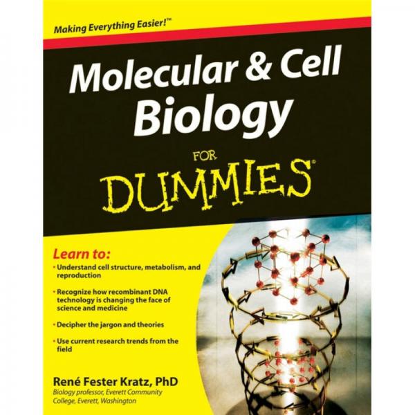 Molecular and Cell Biology For Dummies  傻瓜書-分子與細(xì)胞生物學(xué)
