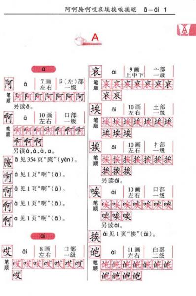 商务国际小学生系列工具书：小学生笔画部首结构字级笔顺字典