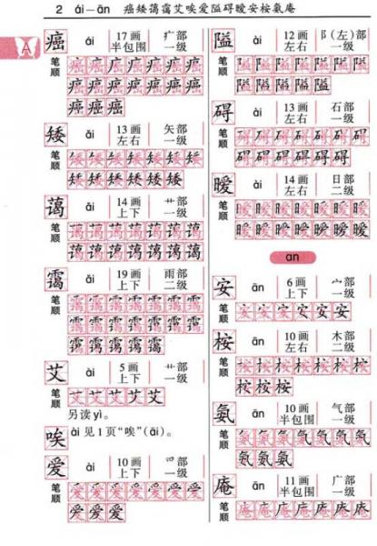 商务国际小学生系列工具书：小学生笔画部首结构字级笔顺字典