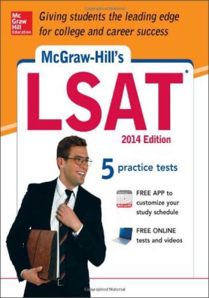 McGraw-Hill's LSAT, 2014 Edition[2014 LSAT练习]