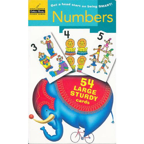 Numbers (Little Golden Book) 数字牌游戏（金色童书,学龄前练习册）9780307050403