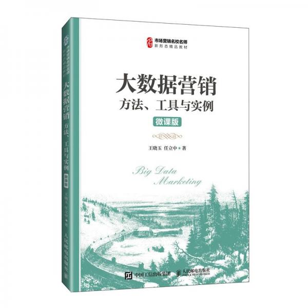 大數(shù)據(jù)營銷(微課版）方法、工具與實例 王曉玉 任立中 著