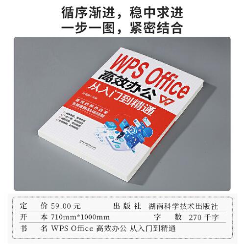 WPS Office 高效辦公從入門到精通 從入門到精通辦公室基礎(chǔ)電腦軟件一套通
