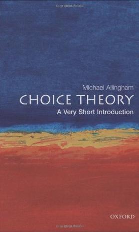 Choice Theory：Choice Theory