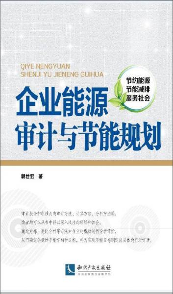 企業(yè)能源審計與節(jié)能規(guī)劃