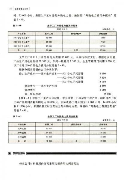 成本核算与分析/“十二五”职业教育国家规划教材