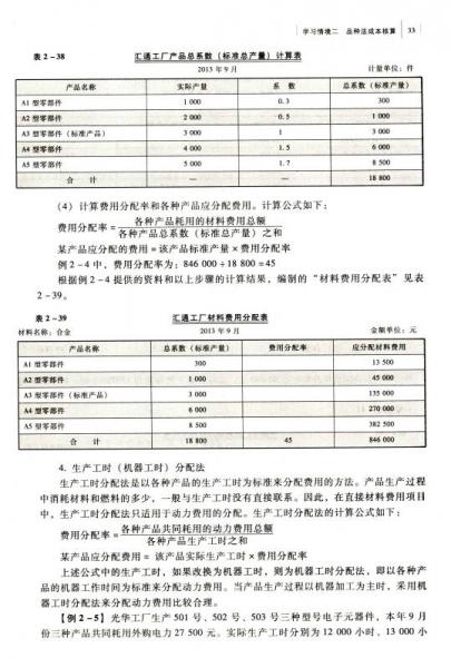 成本核算与分析/“十二五”职业教育国家规划教材