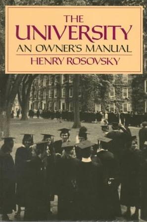 The University：An Owner's Manual